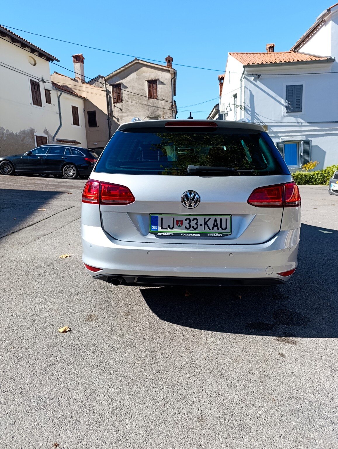 Rear view of the Golf 7 Estate